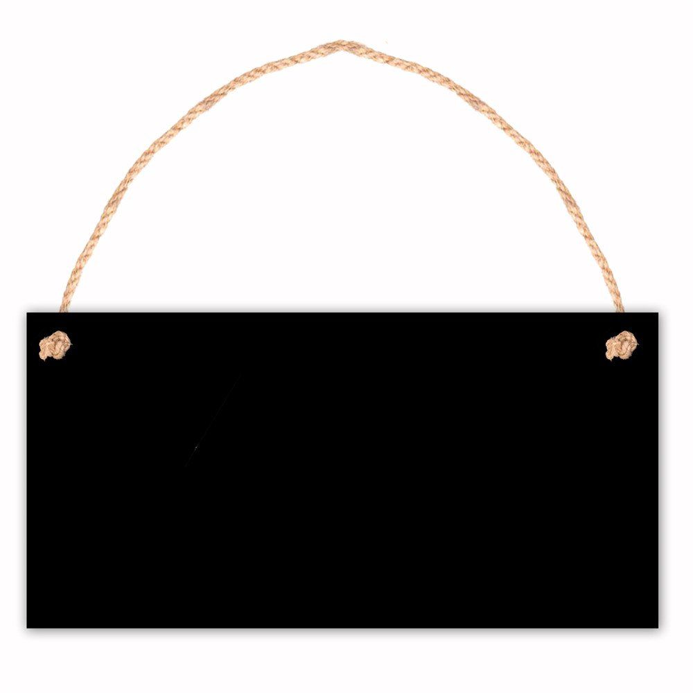 

Wooden Craftwork Creative Small Blackboard Registered Density Board Europ 1PC, Black