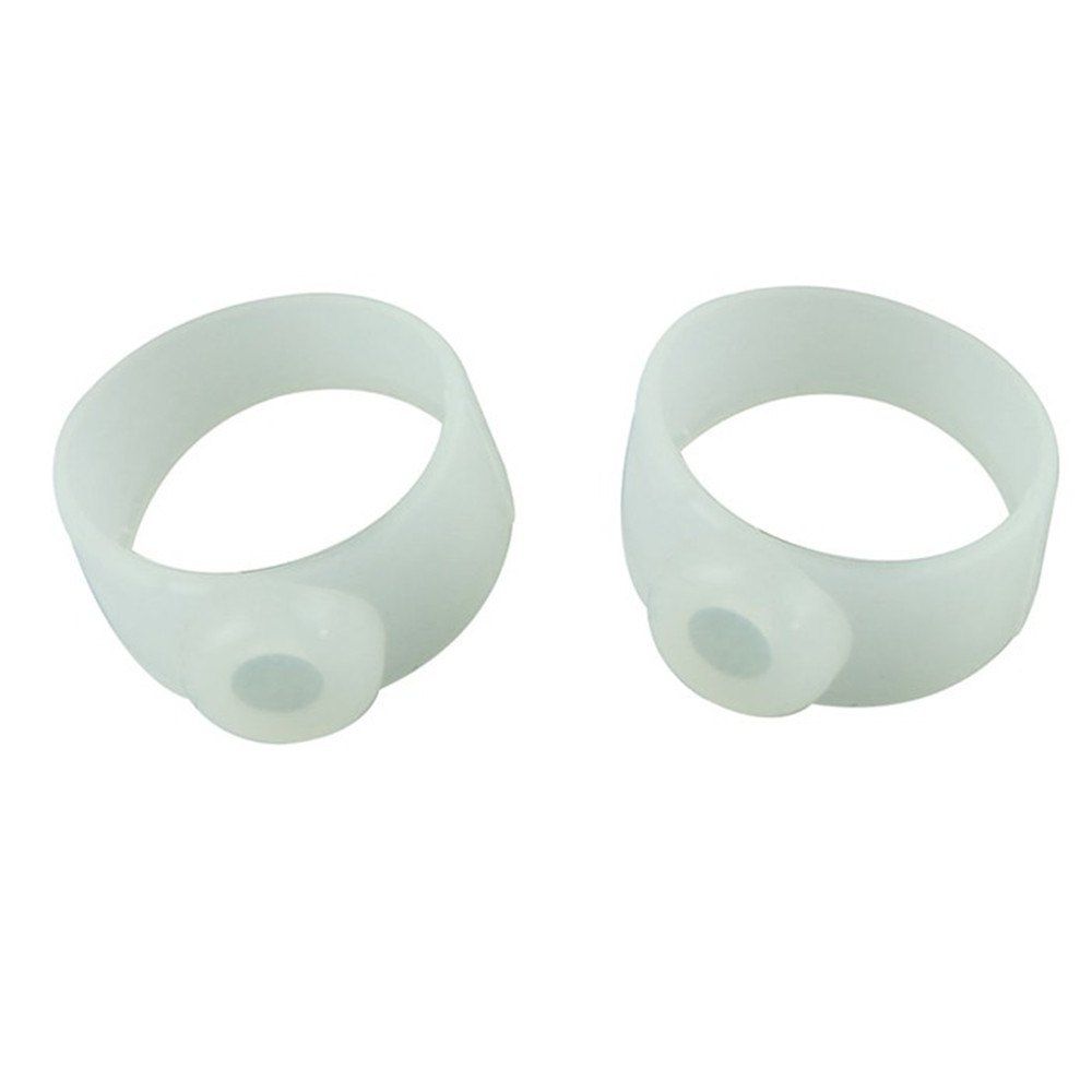 

Hot Weight Loss Foot Care Head Ring Fat Slimming Foot Care Tool 2PCS, White