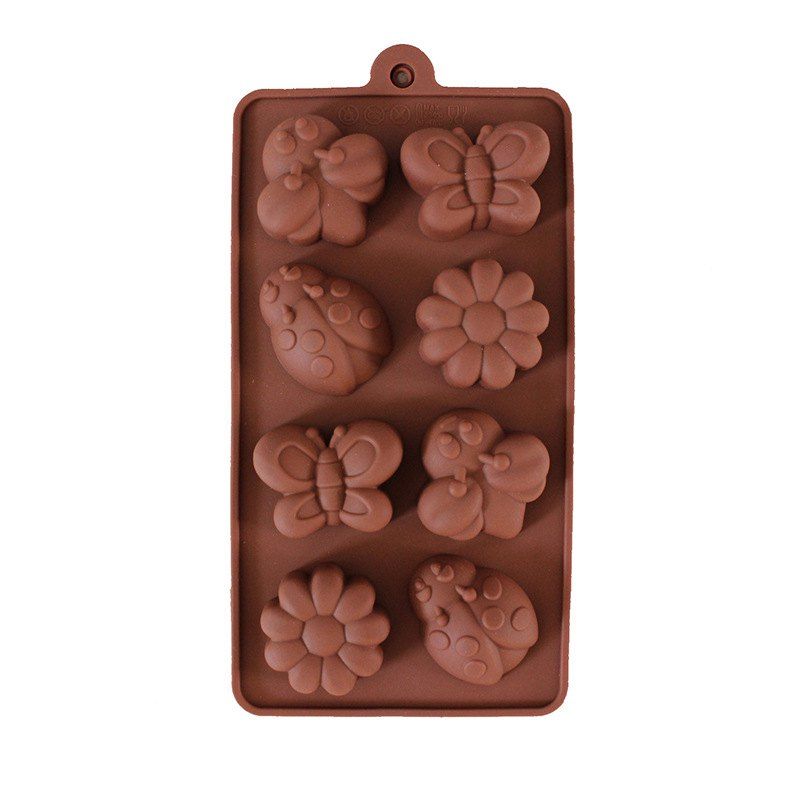 

Creative Cute Bee Beetle Chocolate Silicone Mold Cake Decorating Tools, Coffee
