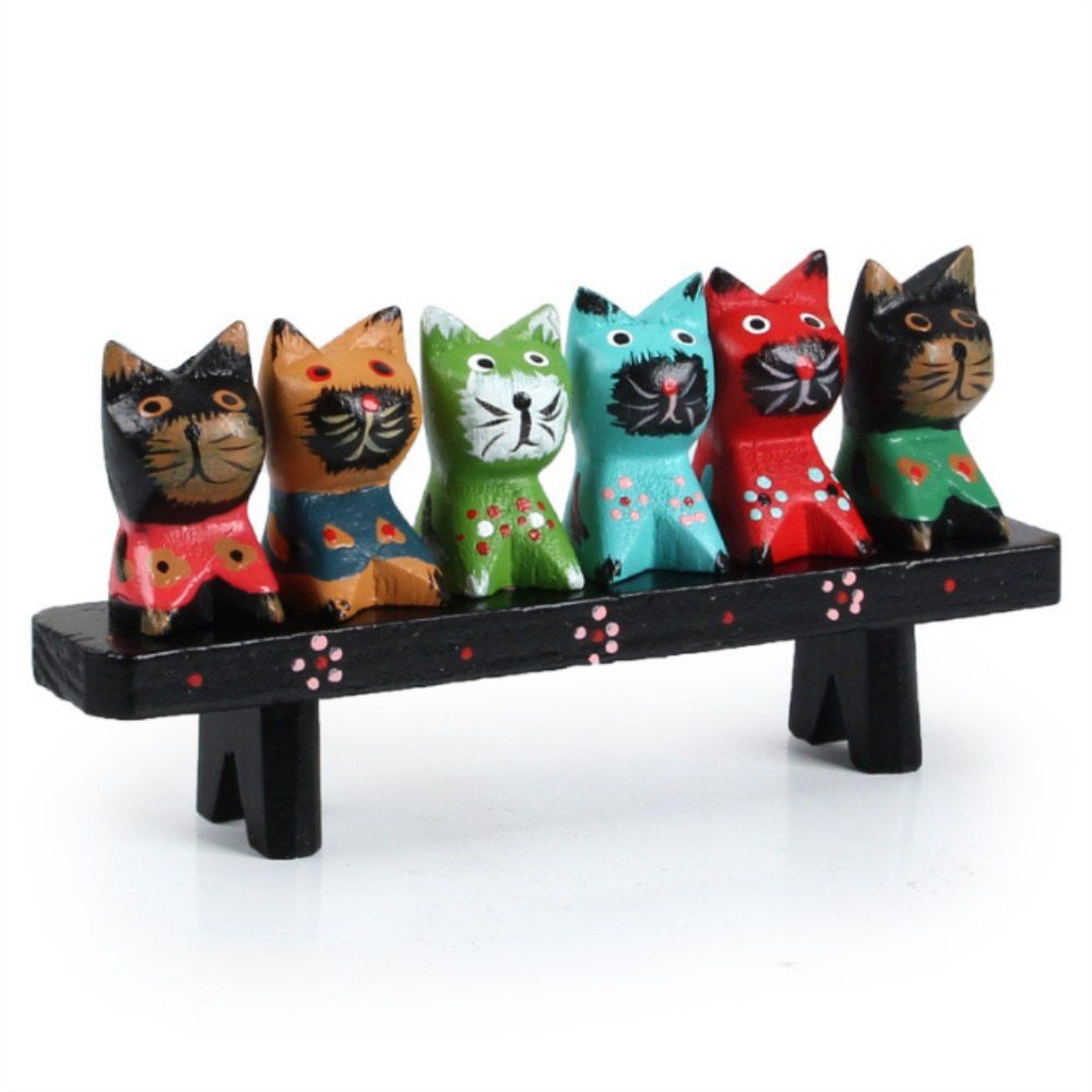 

Creative Wood Crafts Home Decoration Animal Furnishing Articles, Multi