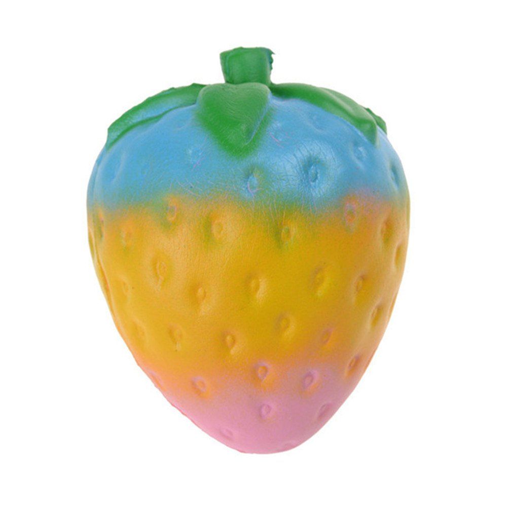 

Jumbo Squishy Hot Selling Simulation Color PU Big Strawberry, Multi-a