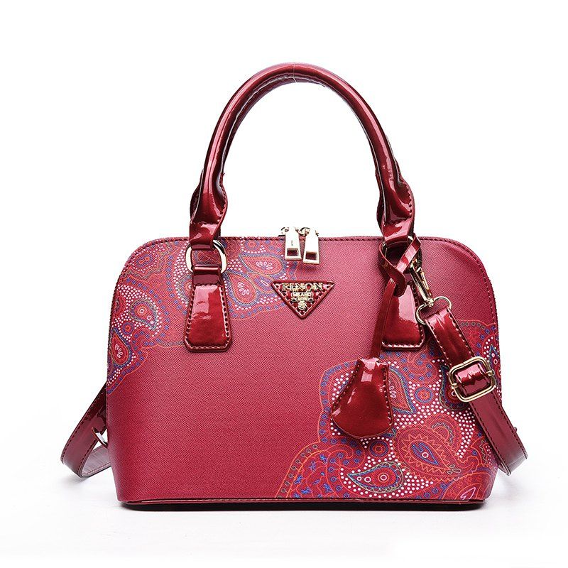 

Female New National Wind Messenger Shell Package, Red
