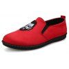 Tête Motif Loisirs Version Homme Conduite Paresseux Chaussures - Rouge 42