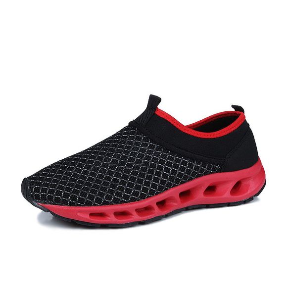 Baskets de course respirantes de textile d'hommes Chaussures d'eau extérieures - Rouge Ferrari 41