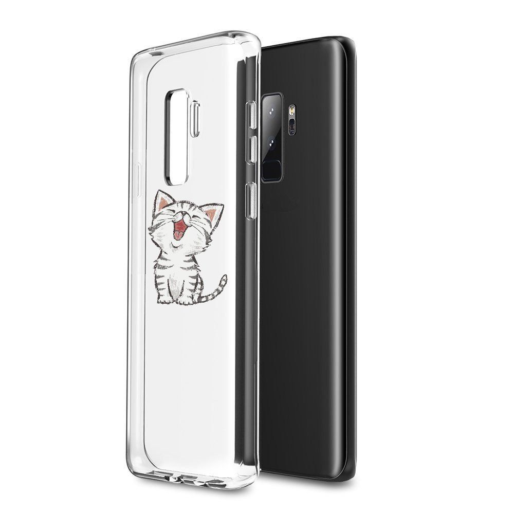 

Case for Samsung Galaxy S9 Plus TPU Soft Cat Pattern, Transparent