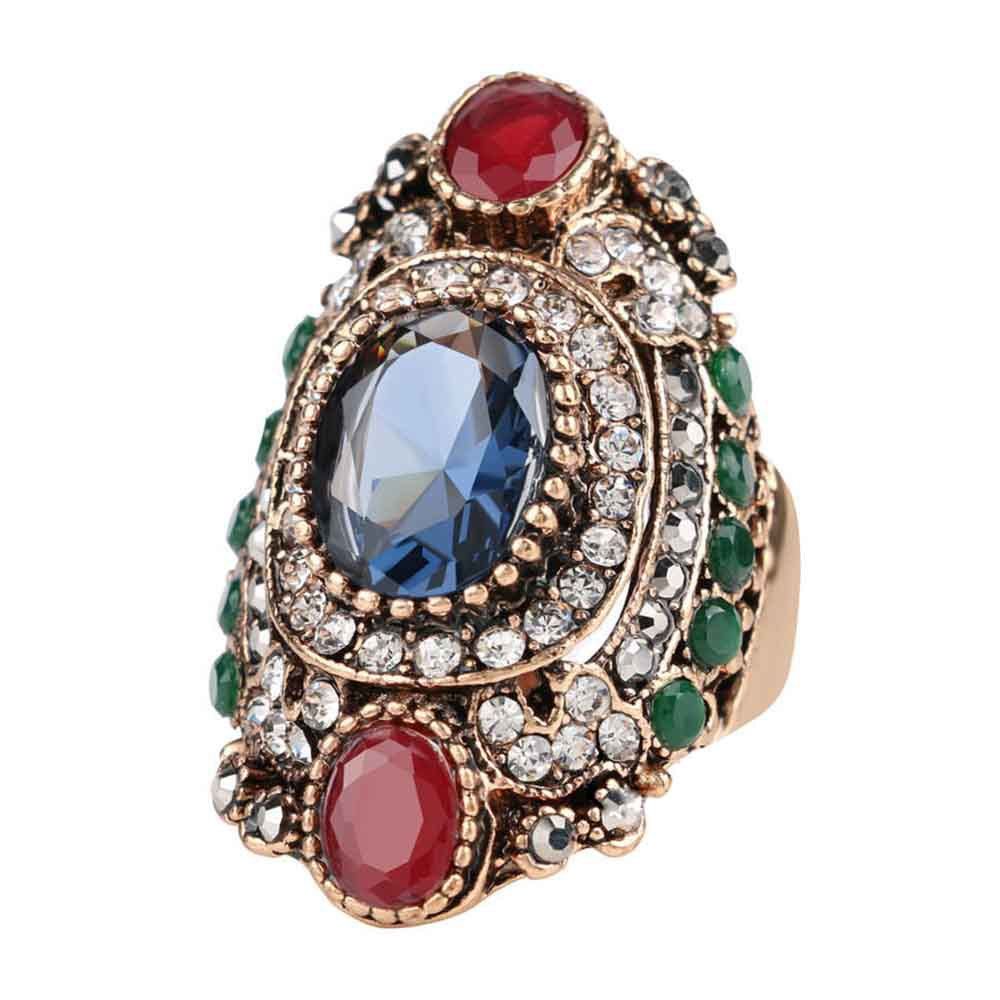 

Stylish and Luxurious with A Turkish Style Ring, Multi
