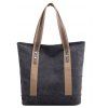 DA893Women'S Casual Fashion Canvas Bag Voyage - Noir 