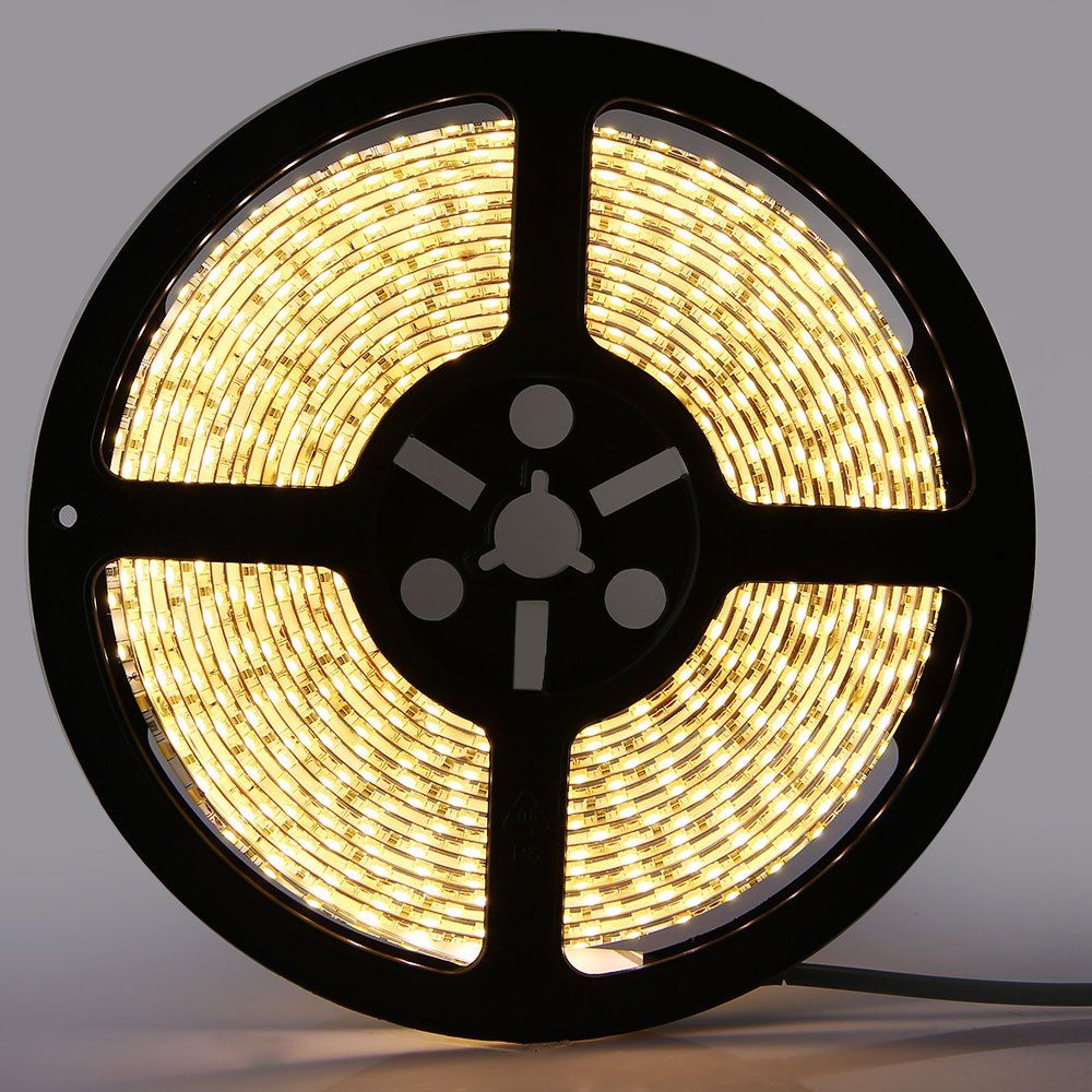 

Flexible 5m 5050 SMD LED Strip Light Set DC12V, Warm white