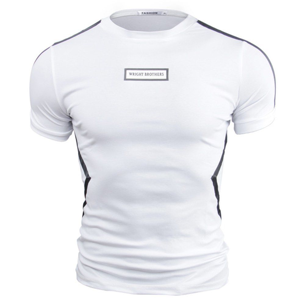 

Men's Cotton Short-Sleeved T-Shirt, White