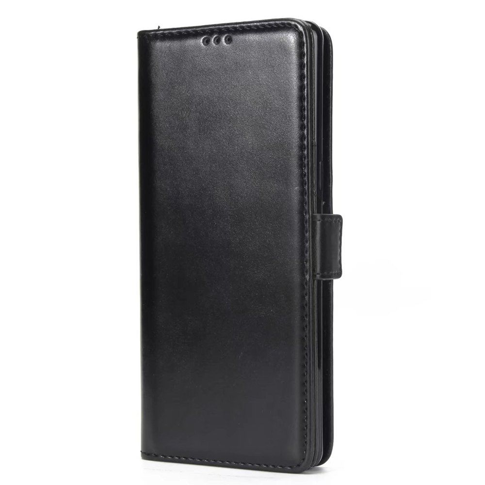 

Dual Folding Crazy Horse Leather Wallet Case Cover for Samsung Galaxy Note 8, Black