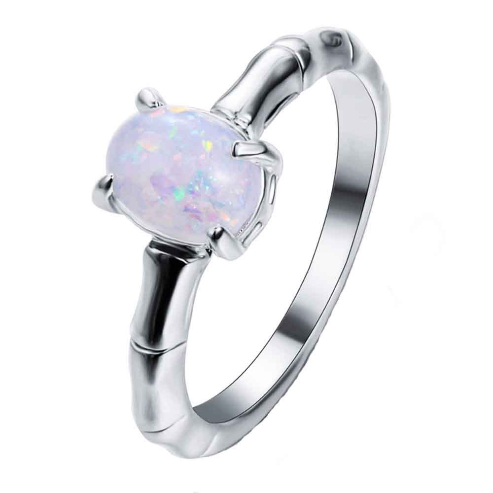 

New Type of Women's Simple Diamond Fashion Ring, Silver