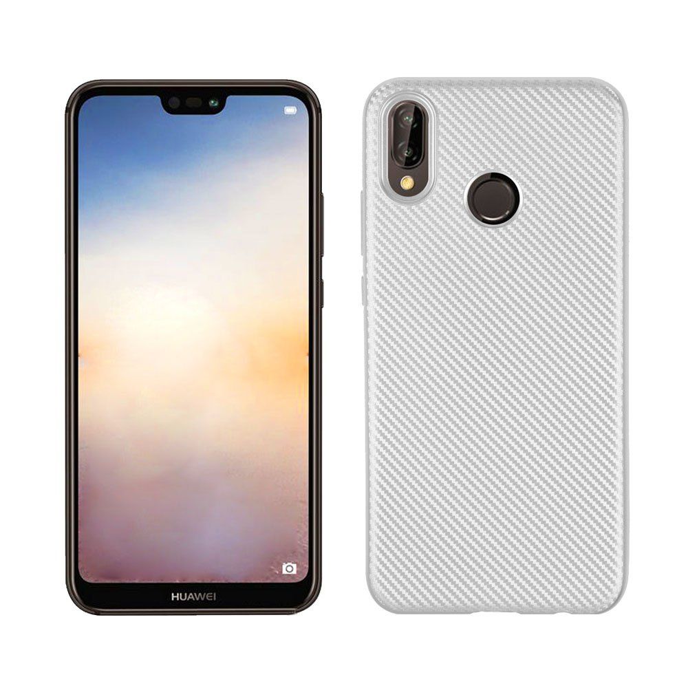 Huawei p20 lite carbon fiber case