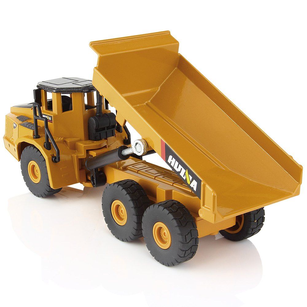 

1:50 Scales Alloy Excavator Dumper Engineering Metal Diecast Car, Yellow
