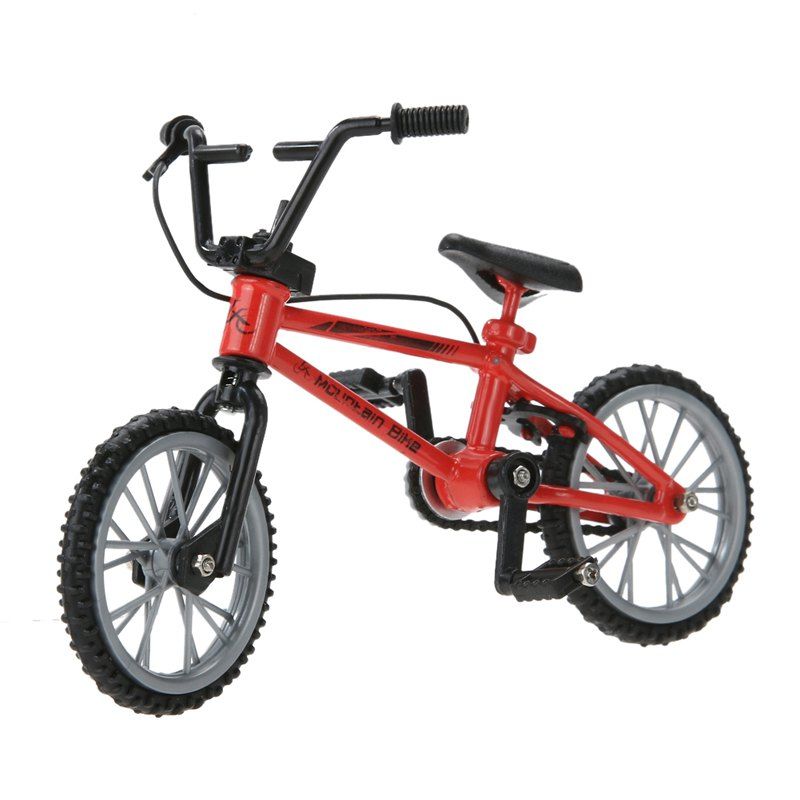 

Miniature Finger Mountain Bike Excellent Functional Toys, Red