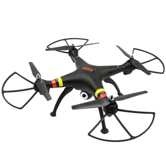 RC Drone RTF avec protection à basse tension / rotation Stun - Noir 