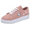 2018 New Sports Flat All-Match Chaussures en toile - Rose 40