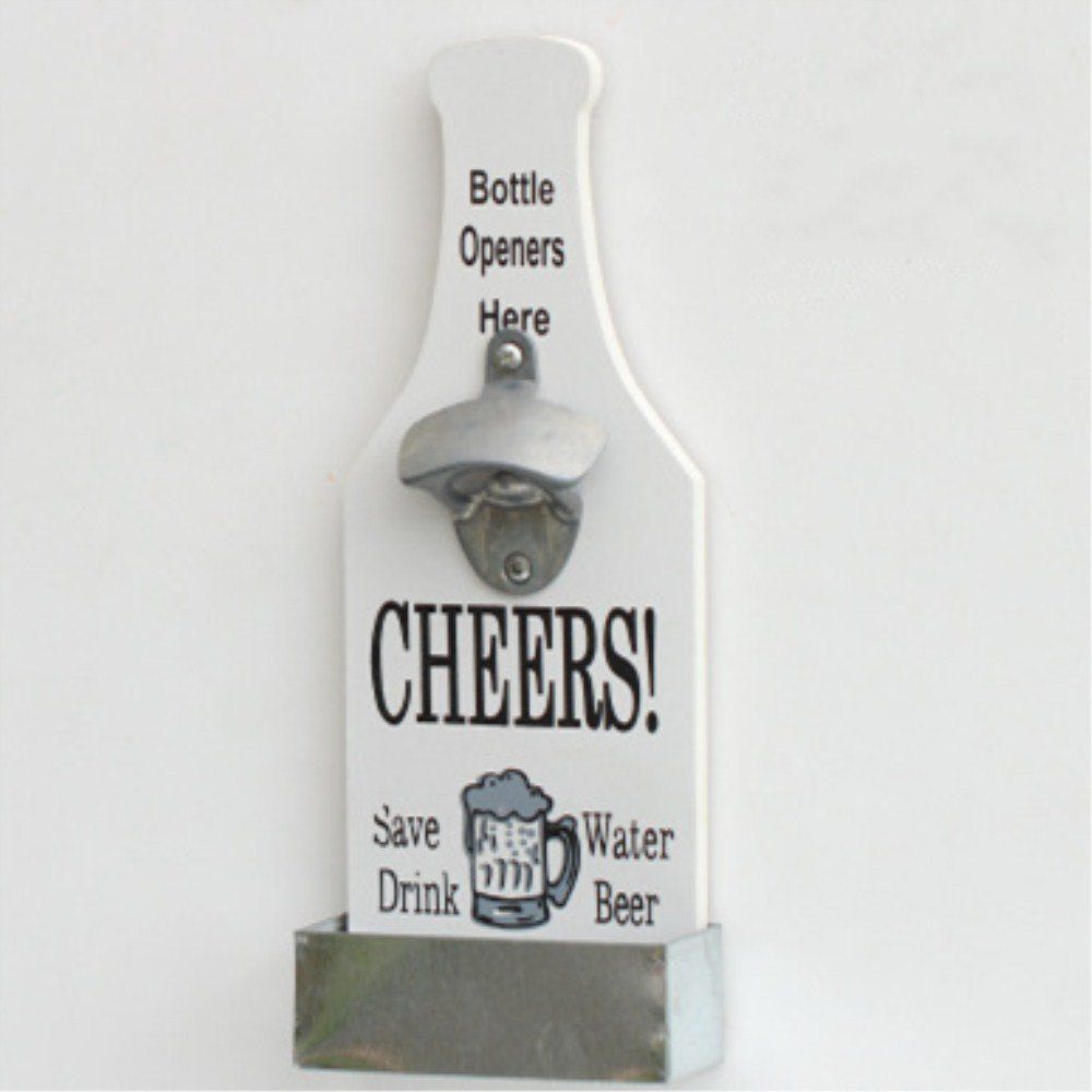 

Creative Old Beer Bottle Opener Wall Hangings, White