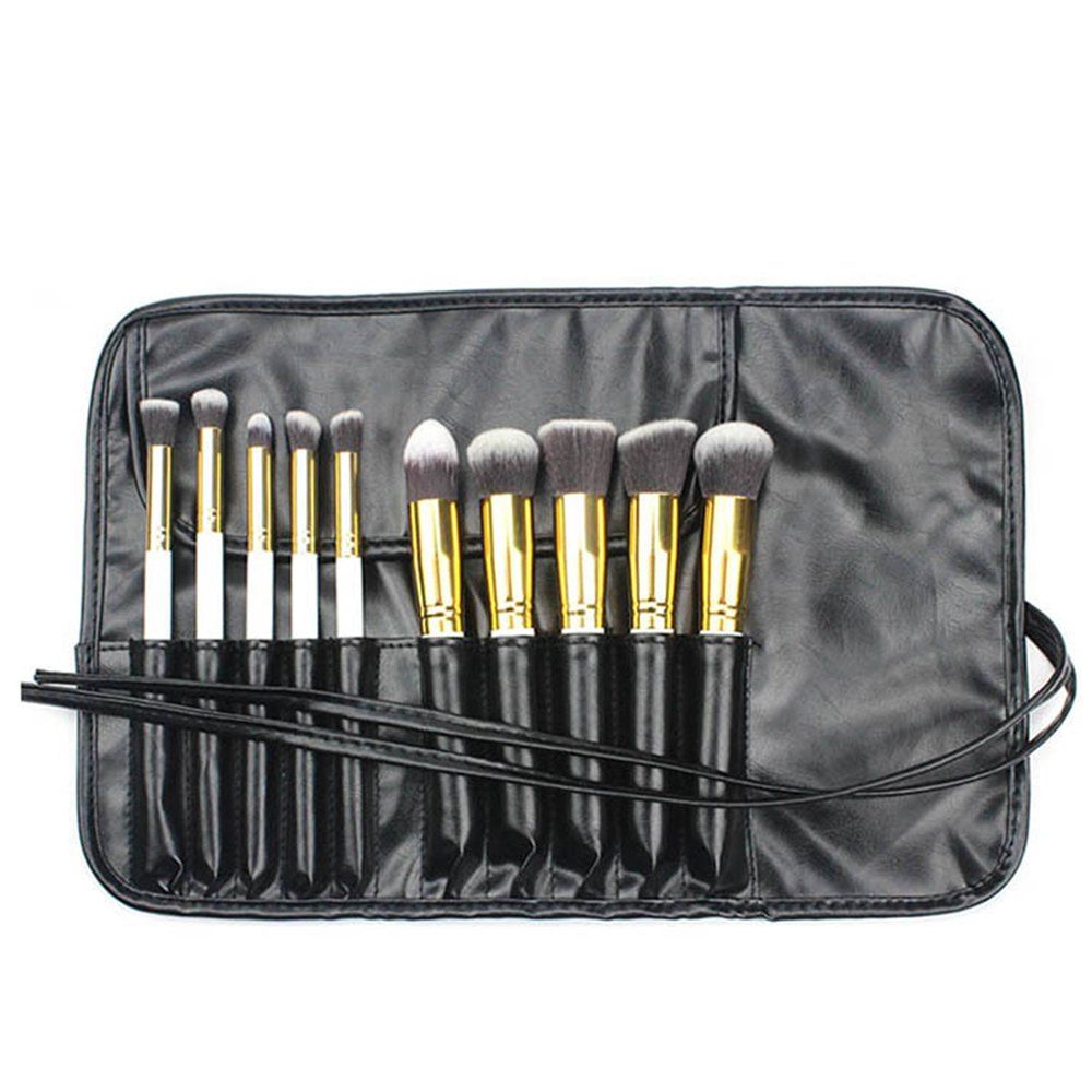 

Cmy-05 10pcs Cosmetic Brushes Set, Black