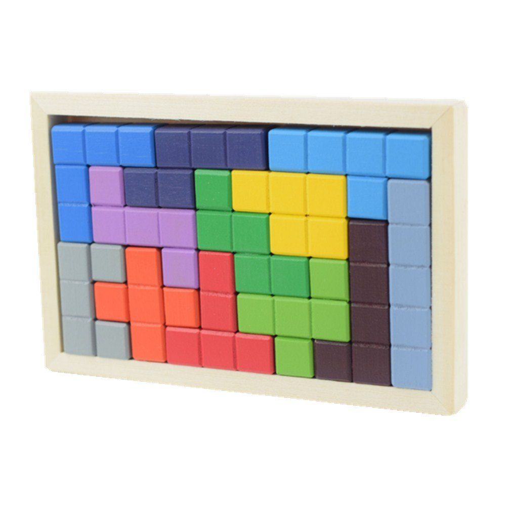 

Children Puzzle Manual Assembly Toys Geometric Building Blocks, Multi