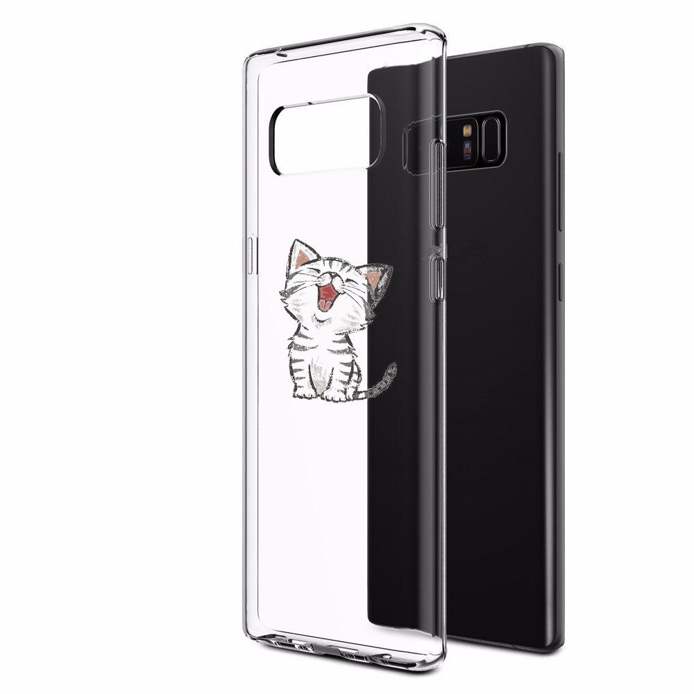 

Case for Samsung Galaxy Note 8 TPU Cat Pattern, Transparent