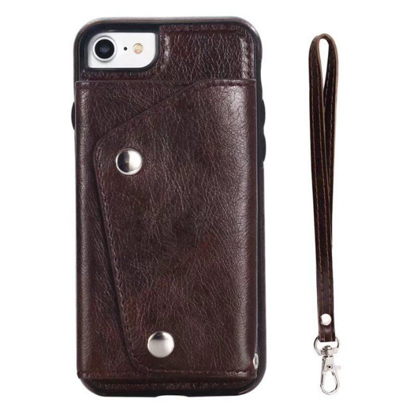 

Cover Case for iPhone 7 / 8 Fashion Bag Style Leather Suit, Puce