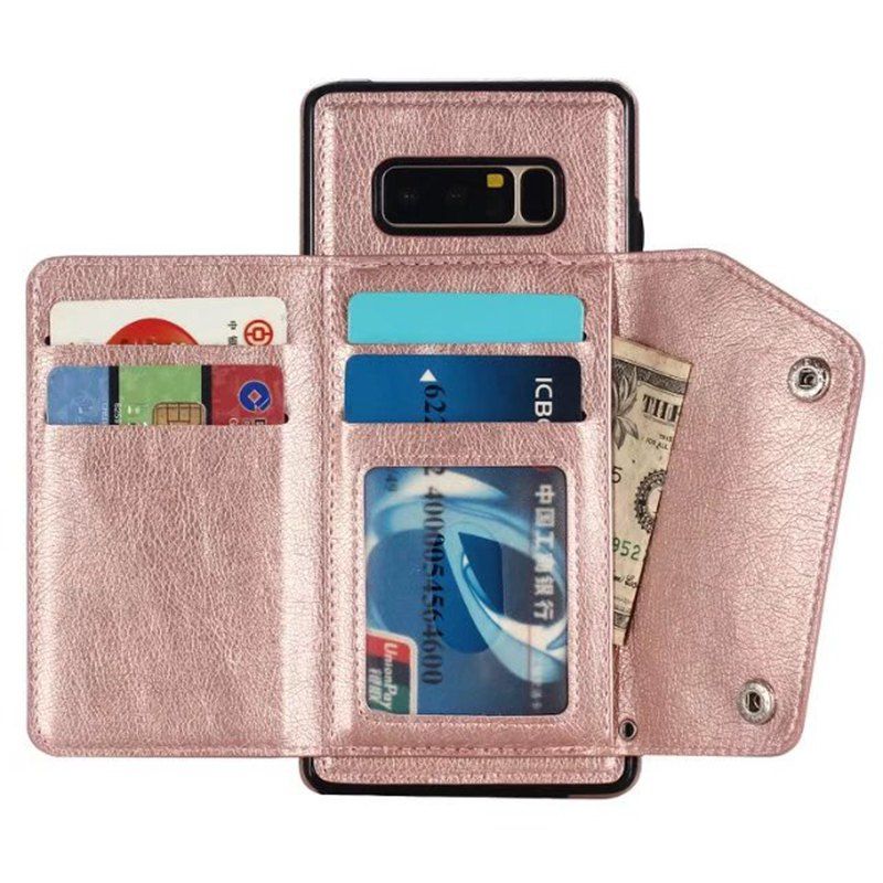

Cover Case for Samsung Galaxy Note 8 Fashion Bag Style Leather Suit, Rose