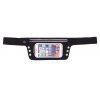 Sacoche de Ceinture à LED Luminescente pour l'Alpinisme, la Course à Pied & les Sports en Plein Air - Gris argenté 4.7 INCHES DIAGONAL LENGTH