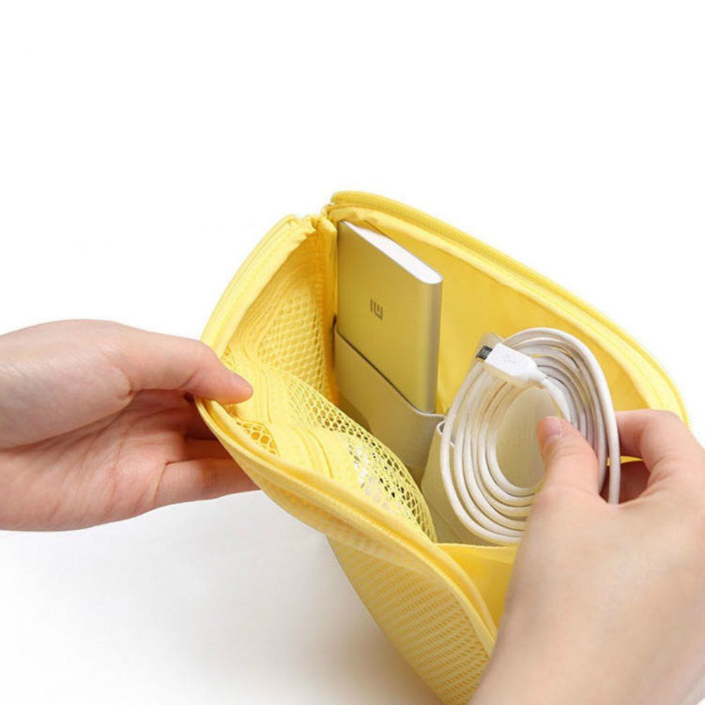 

Multi-function Shockproof Travel Digital Collection Package, Yellow