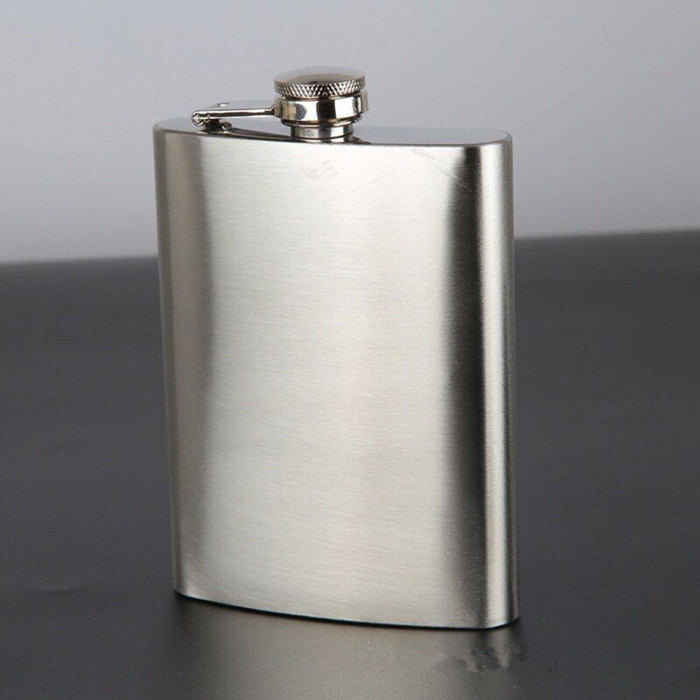 

Stainless Steel Bottle Jug 8 oz, Platinum