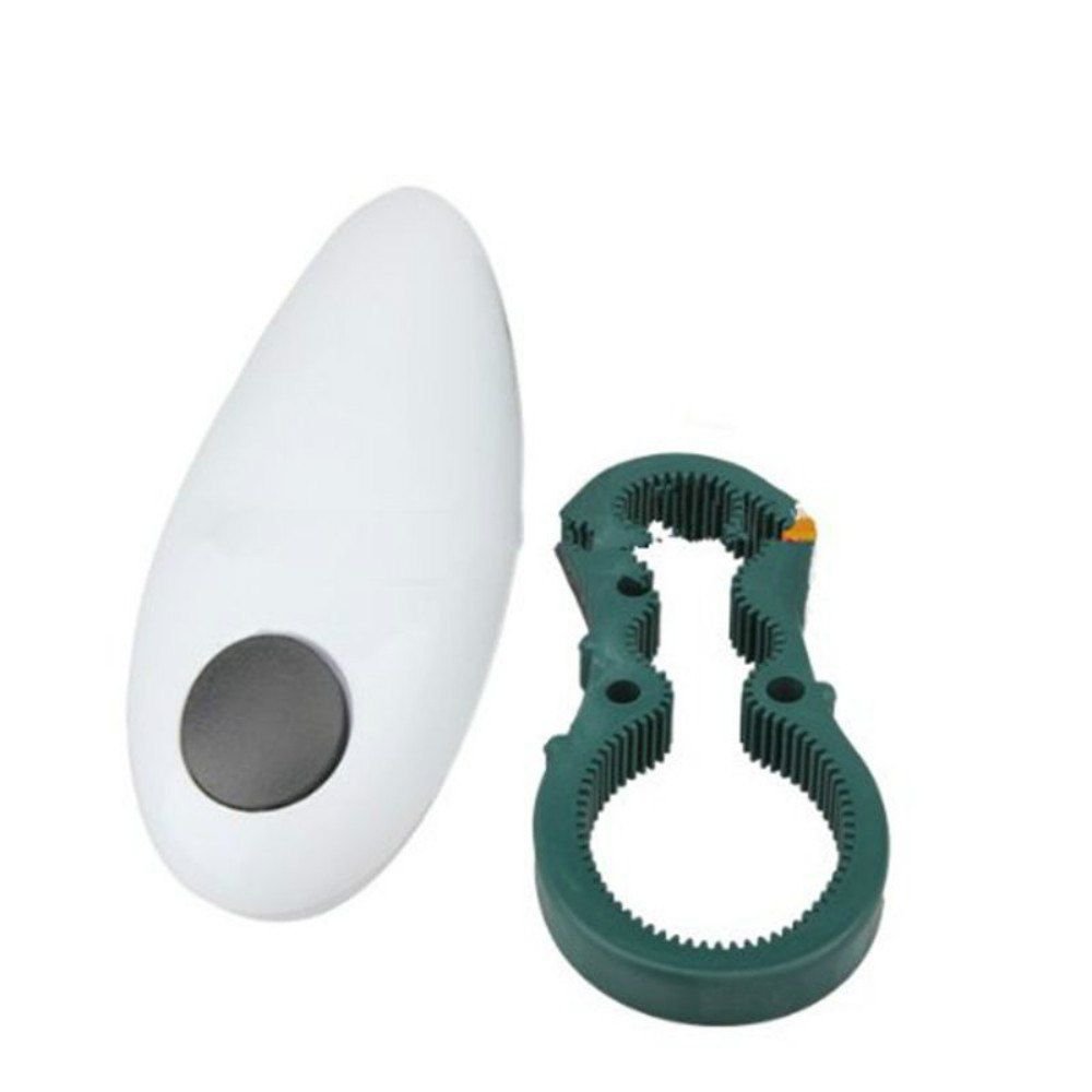 

One Touch Automatic Electric Bottle Can Opener, White