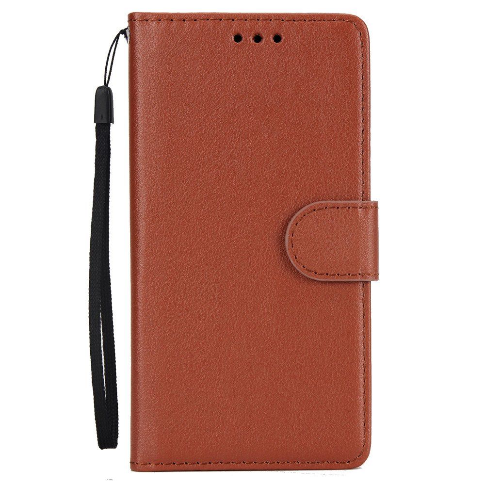 

For IPhone 7 8 Plus Case Kickstand Feature Card Slots, Brown