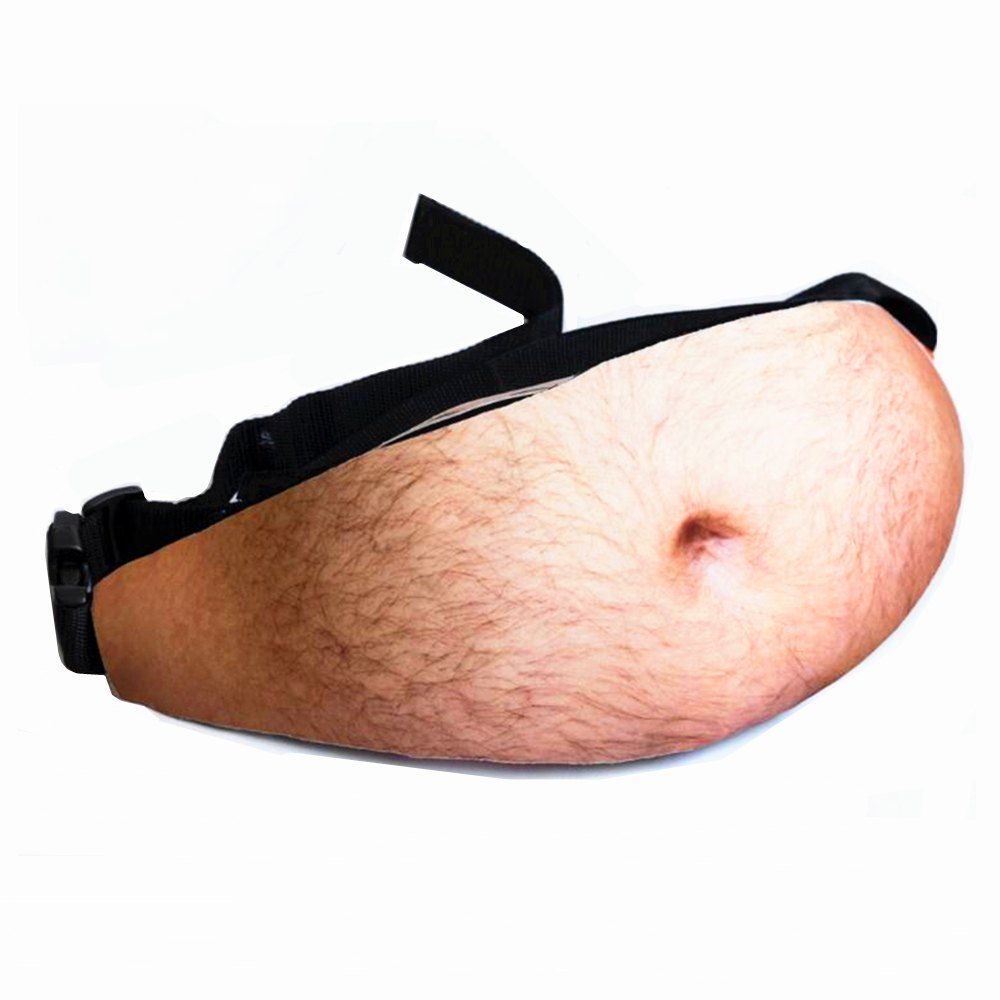 

Originality Simulation Beer Belly Leisure Waist Pack, Blanched almond