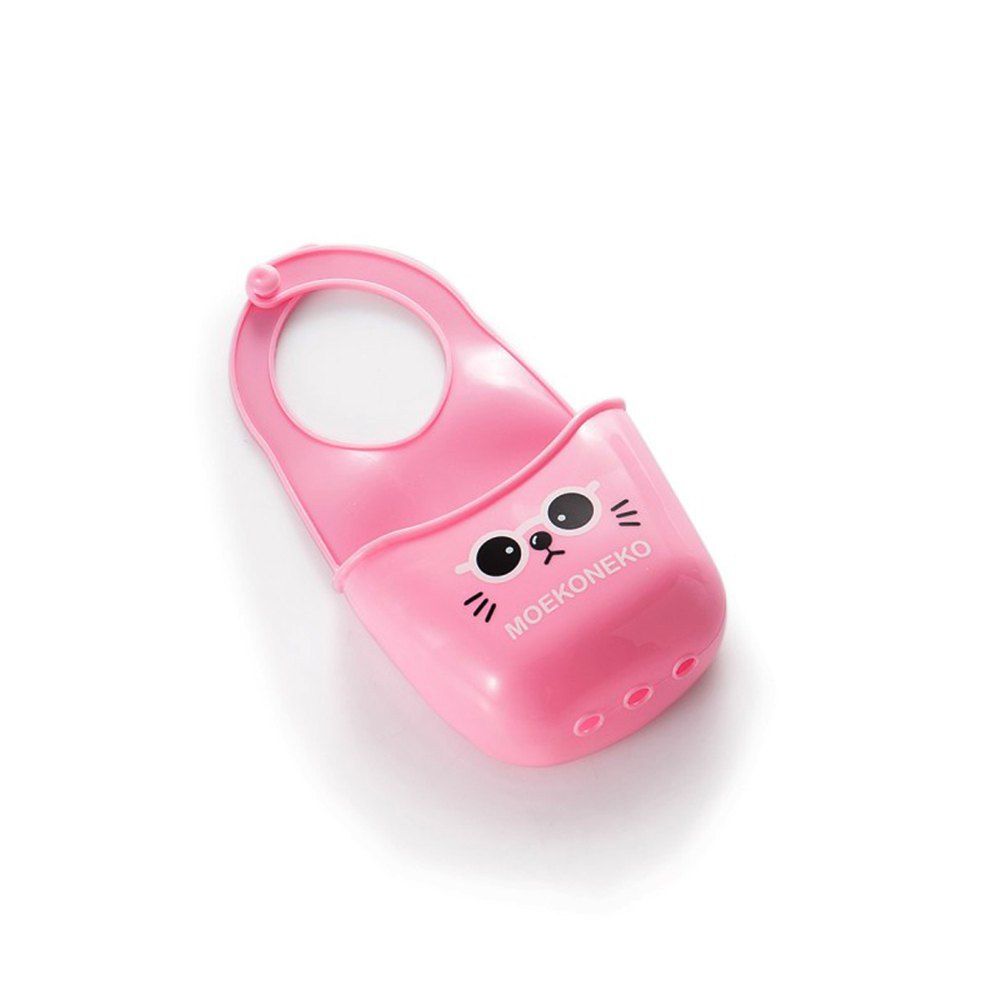 

Home Cartoon Cat Face Sink Hanging Bag, Carnation pink