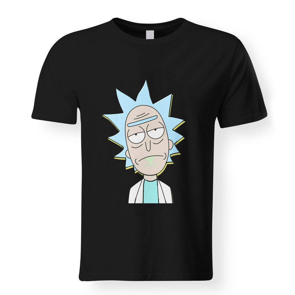 

Magic Old Head 3D Printing T-shirt, Black