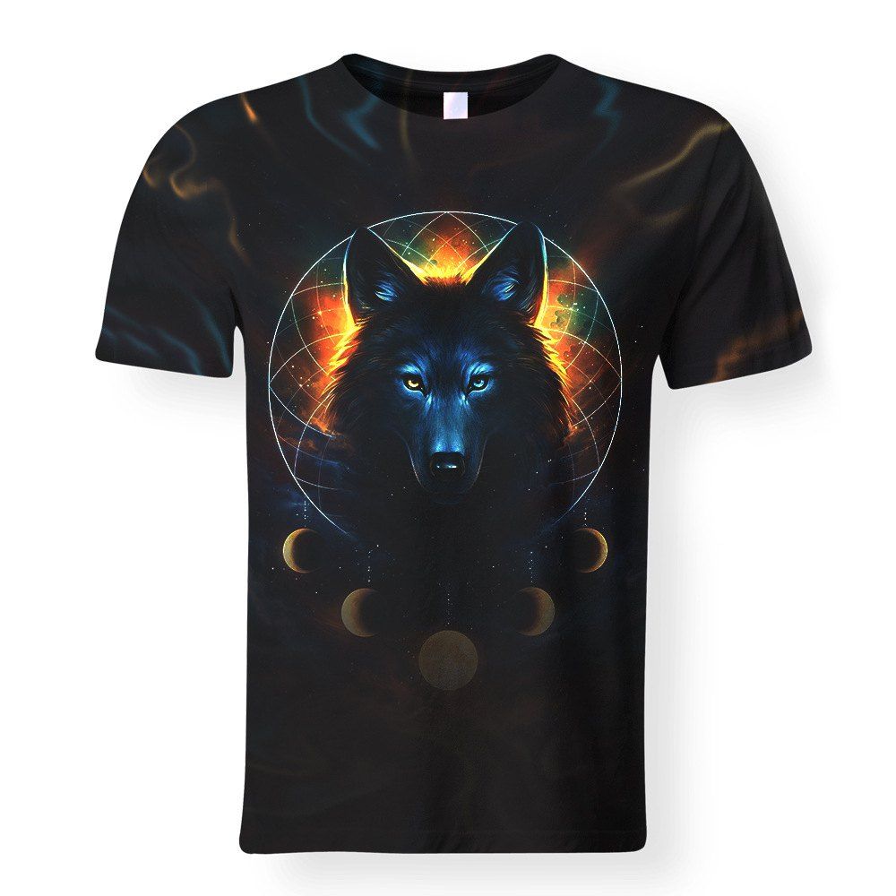 

Halo 3D Printed Short-Sleeve T-shirt, Black