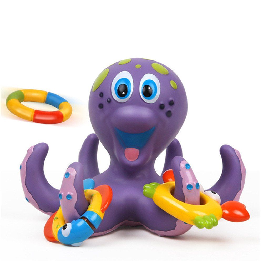 

Octopus Hoopla Bathtime Fun Toy, Purple