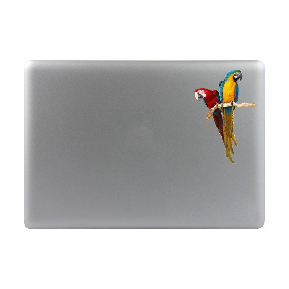 

Art Creativity Notebook Refrigerator Luggage Cartoon Parrot Sticker Draw M020, Multi-a