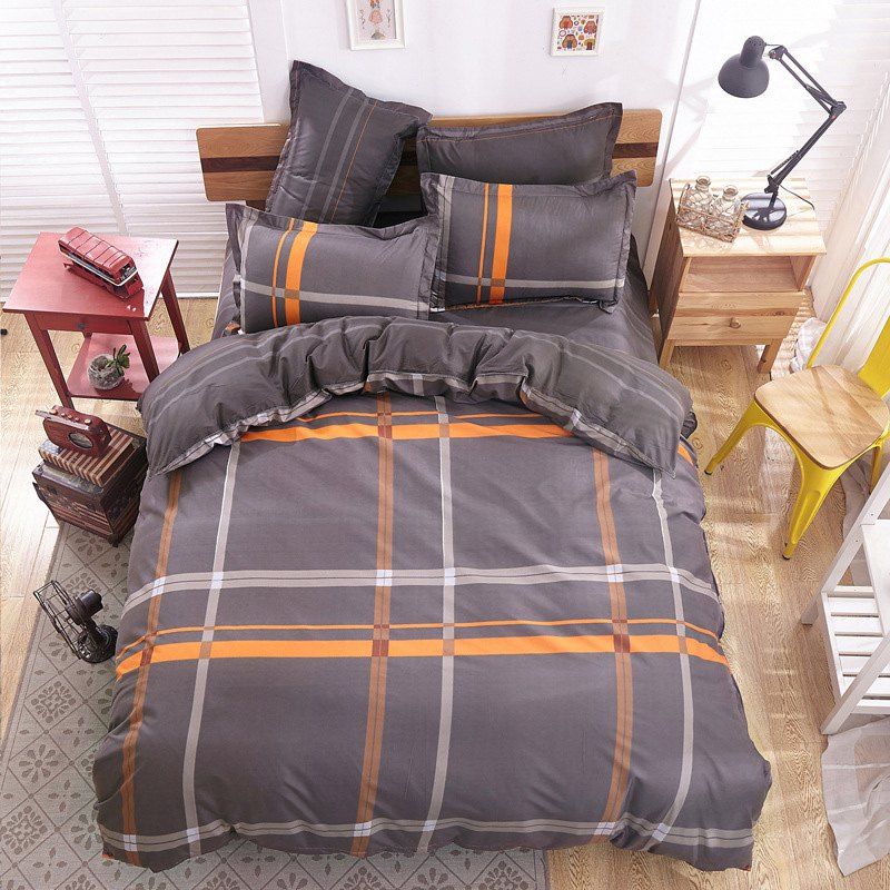 

New Spring Bedding Sets Sweetheart Style Creativity Space Duvet Cover Set Quilt, Brown bear