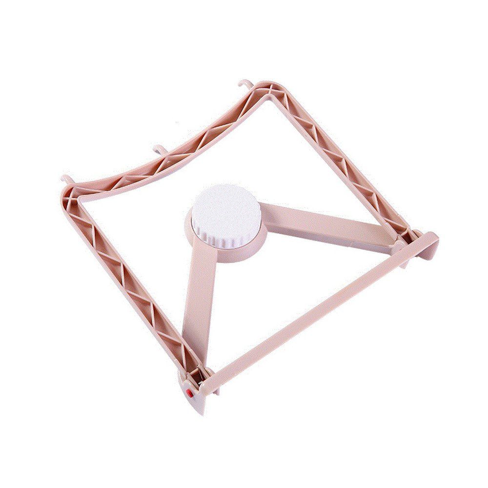 

Bathroom Automatic Rebound Basin Rack, Pink