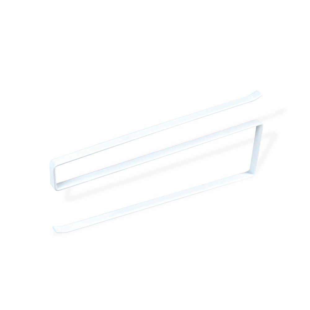 

S-Type Single Roll Towel Rack, Milk white