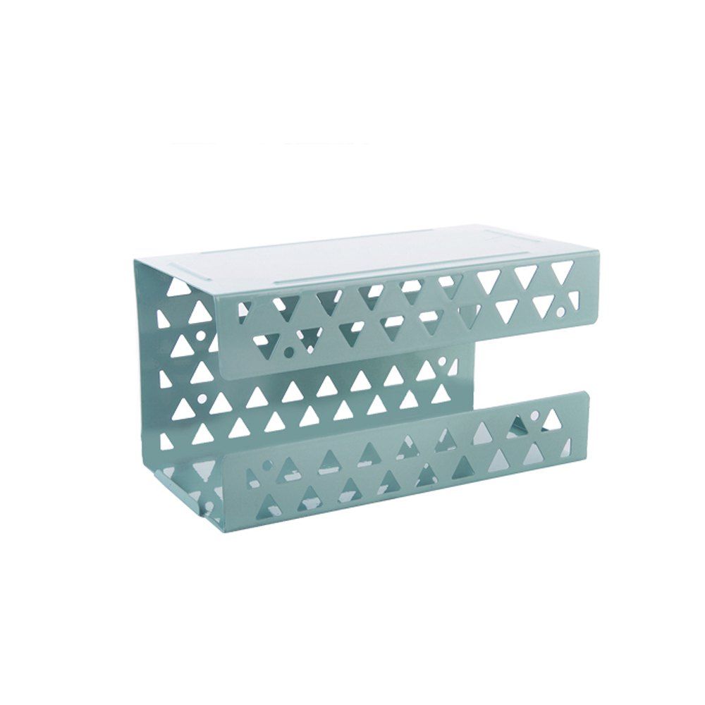 

Wrought Iron Without Wall Hanging Tissue Box, Blue lagoon