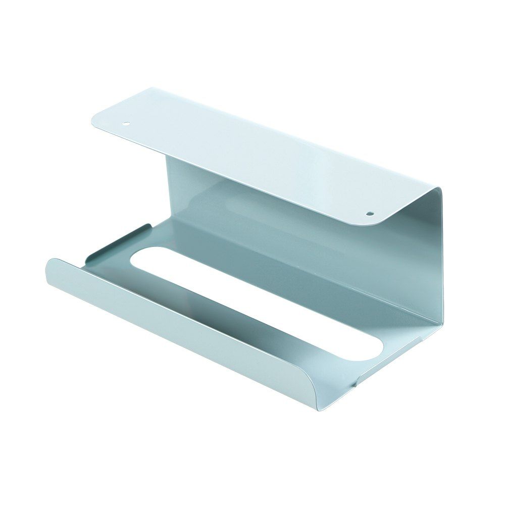 

Cabinet Iron Art Towel Rack, Light blue