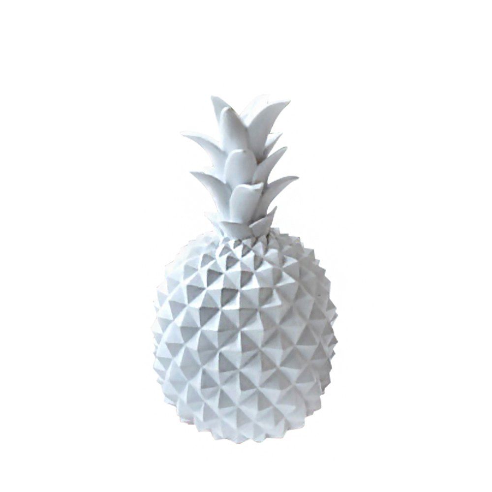 

WX-011704 Modern Minimalist Pineapple Living Room Decoration, White