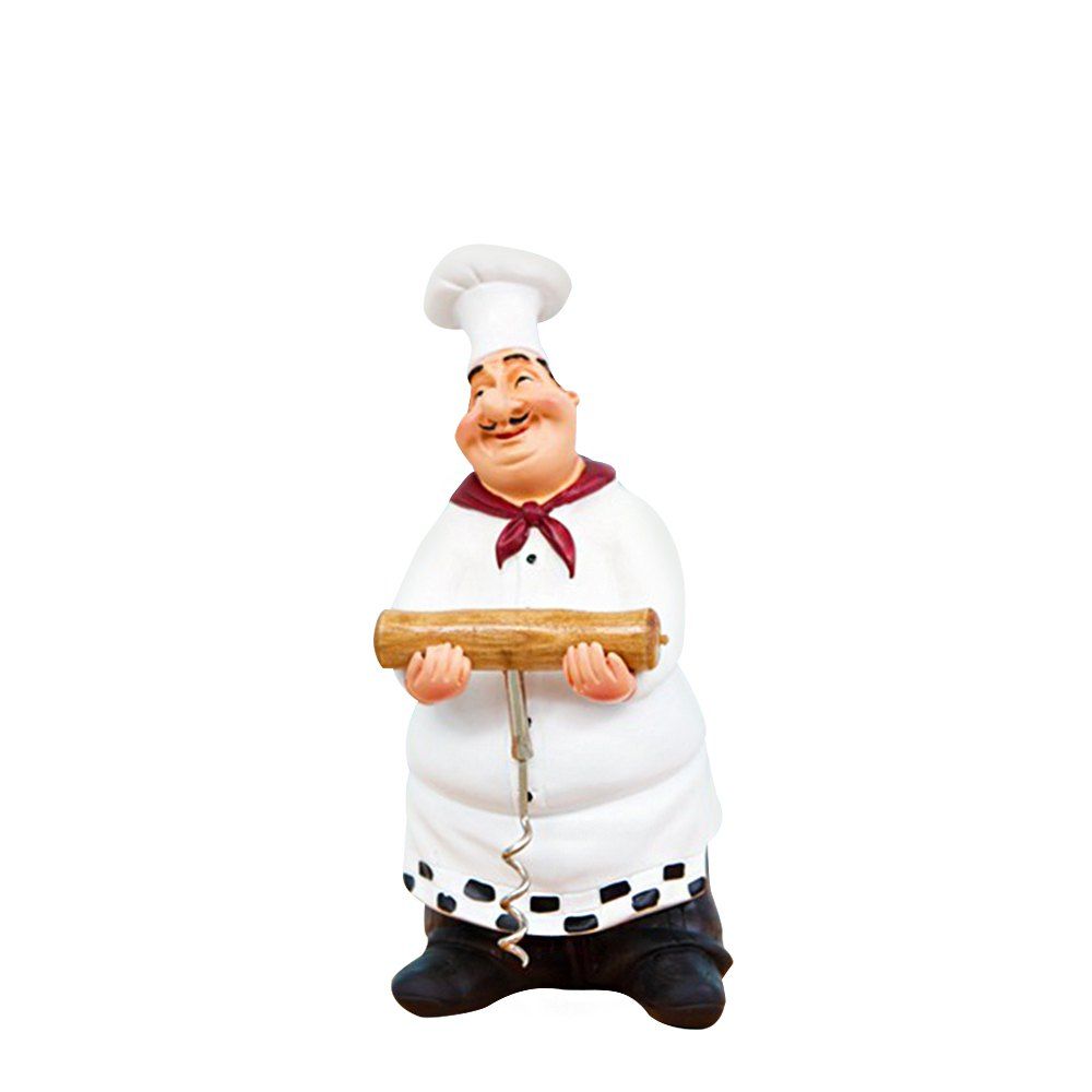 

98915 American Country Retro Chef Features Stylish Decorative Ornaments, Milk white