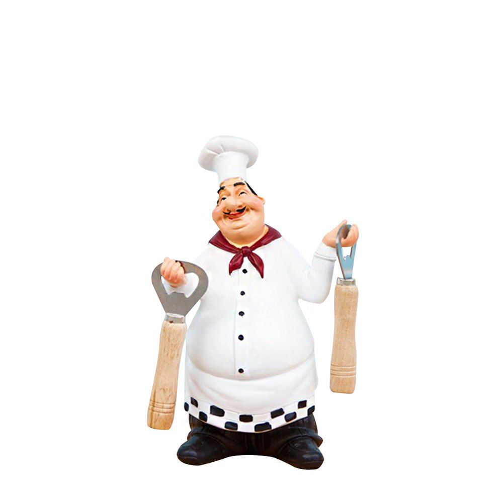 

98915 American Country Retro Chef Features Stylish Decorative Ornaments, Warm white