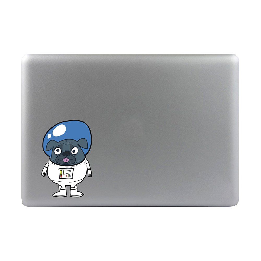 

Art Creativity Notebook Refrigerator Luggage Cartoon Alien Dog Sticker Draw M024, Multi-a