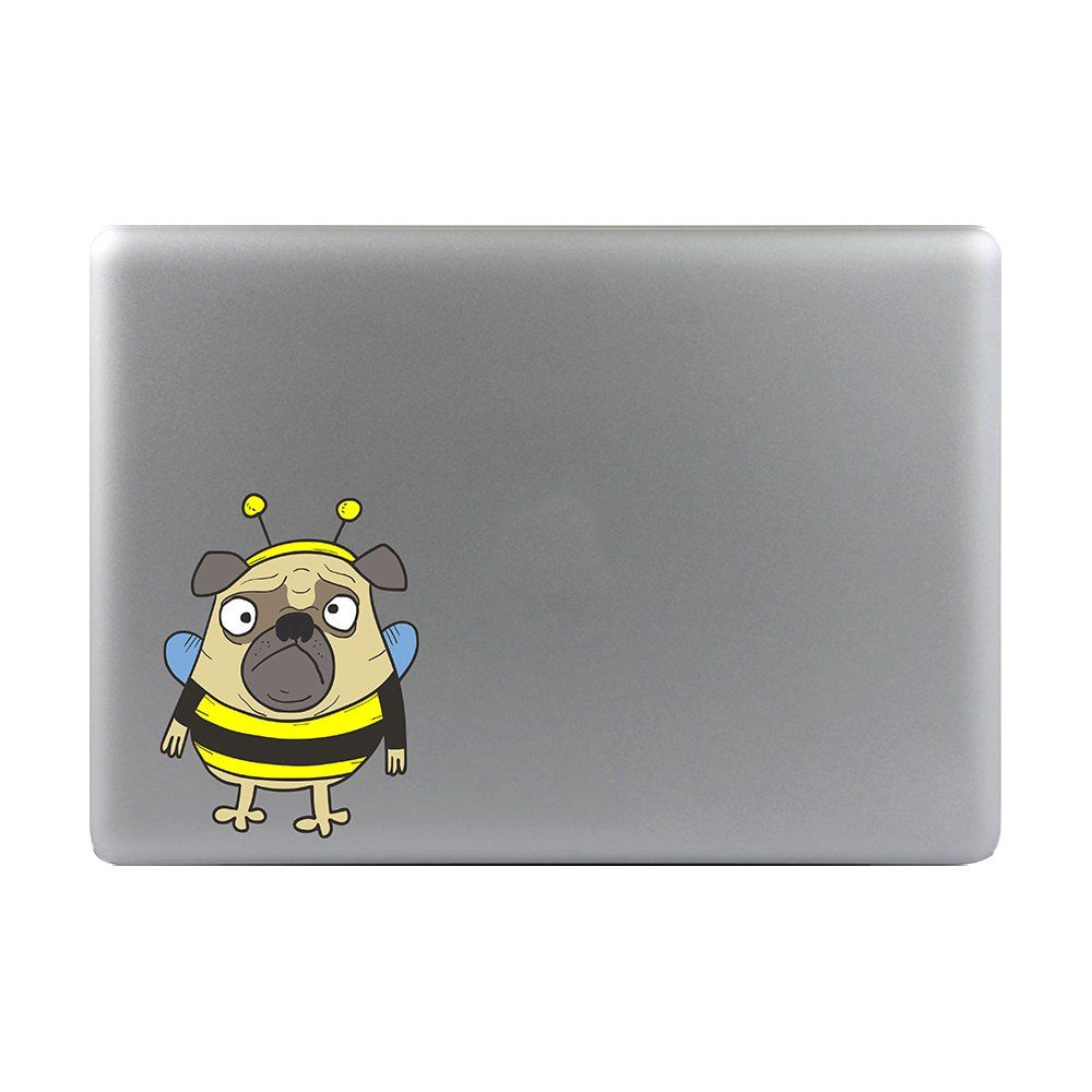 

Art Creativity Notebook Refrigerator Luggage Cartoon Bee Dog Sticker Draw M024D, Multi-a