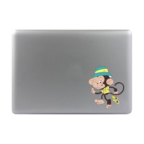 Art Creativity Notebook Réfrigérateur Bagages Cartoon Happy Monkey Autocollant M030 - multicolor A 