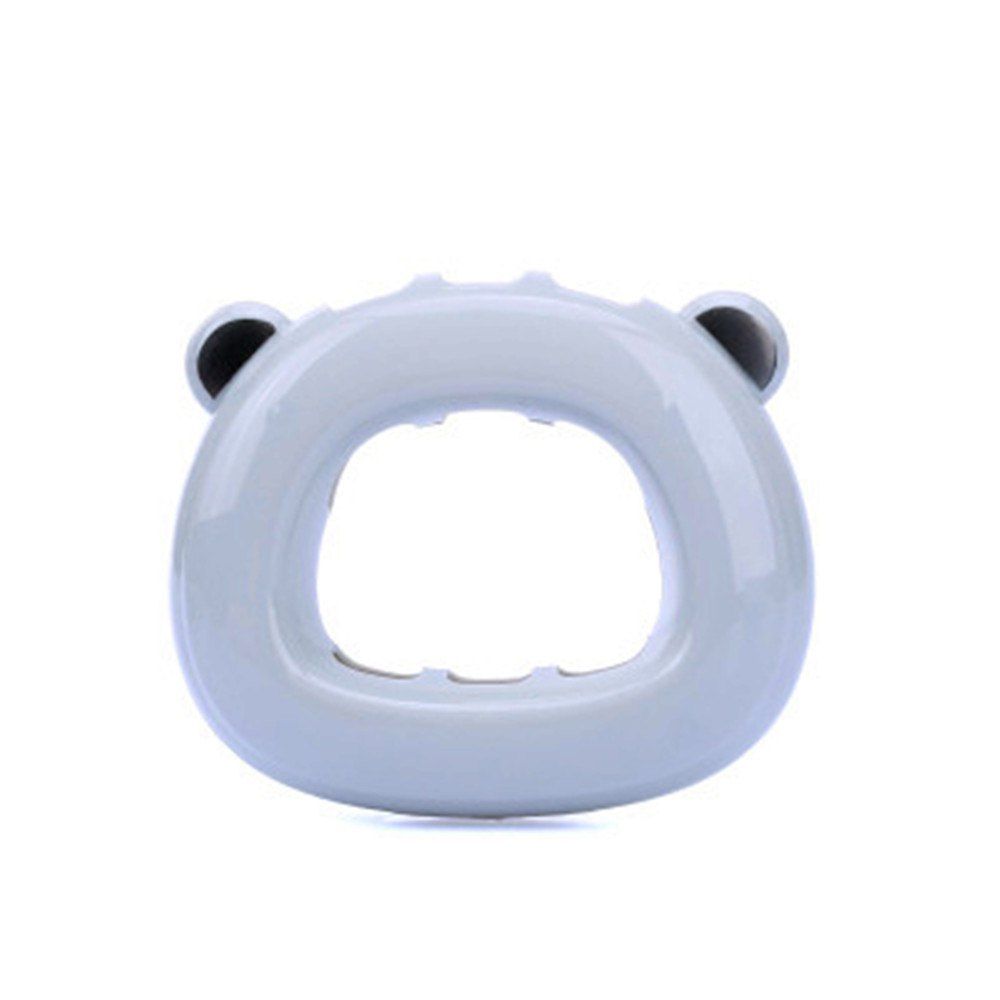 

New Cartoon Hook Toothbrush Rack Wall Suction Holder, Gray cloud