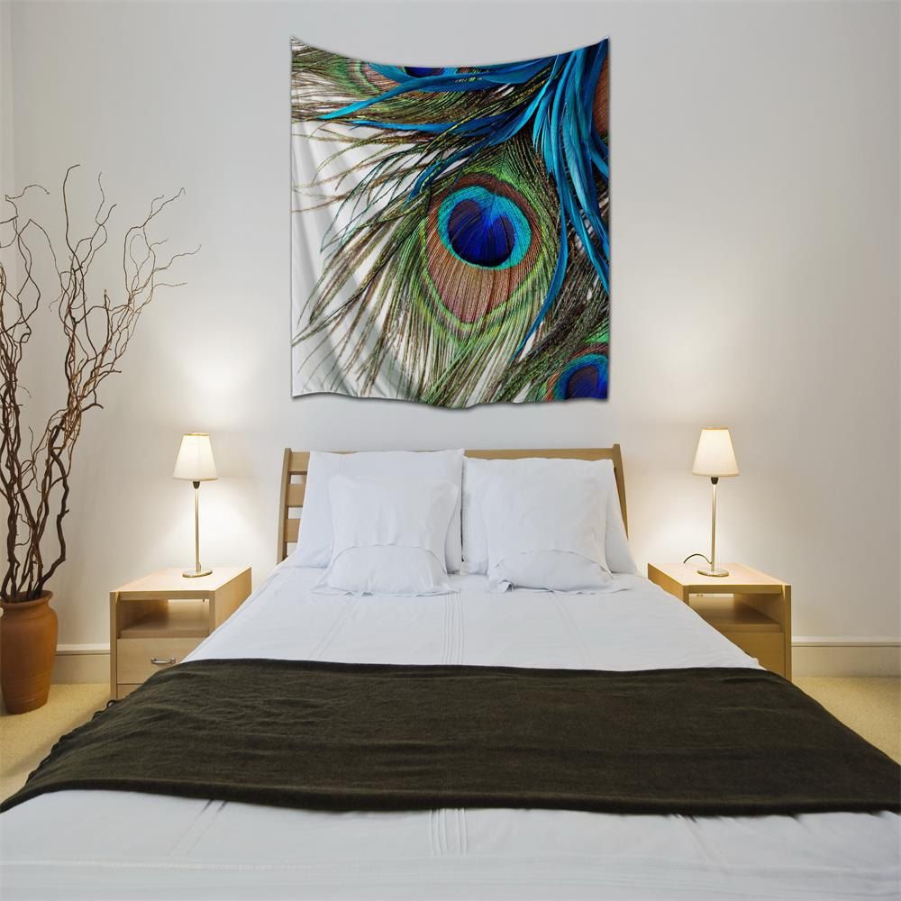 DressLily.com: Photo Gallery - Peacock Feather 3D Printing Home Wall ...